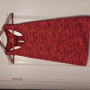 Trek Gear Drytek tank top - excellent used condition - size Large - pink & black